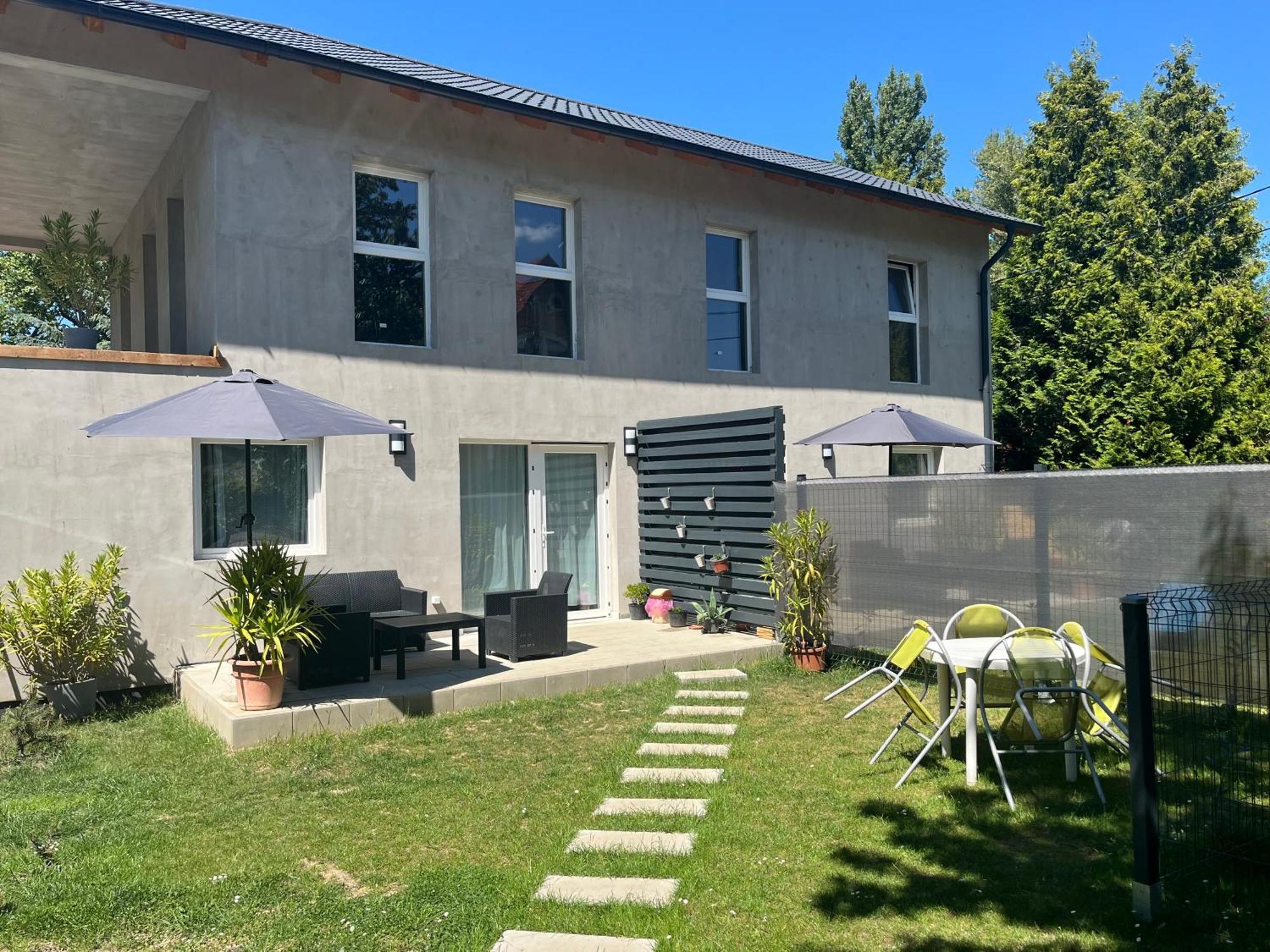 Villa Marton Ház Balatonszárszó Exterior foto